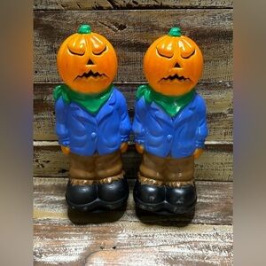 Vintage Empire Pumpkinhead Blow Molds